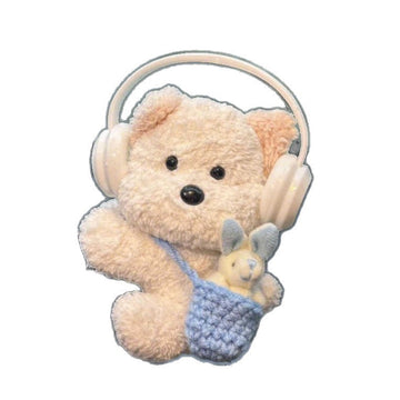 Cute Plush Car Figurine