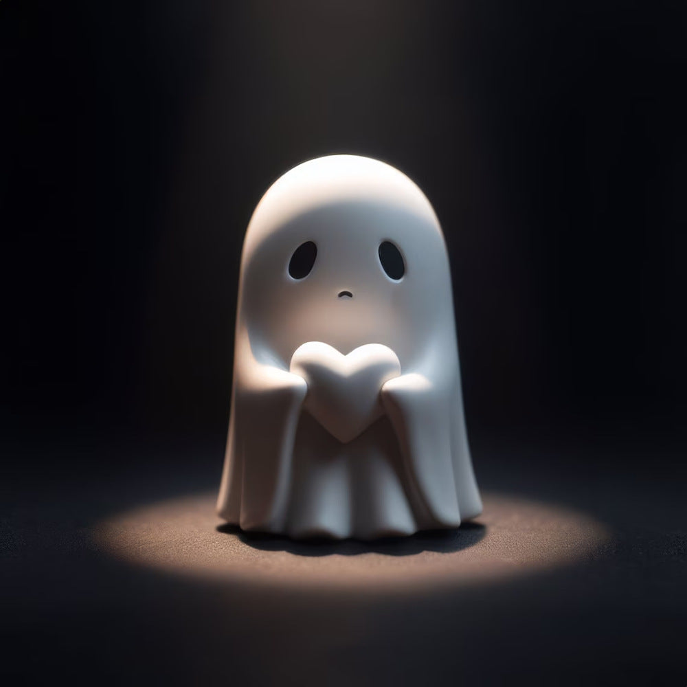 Ghost Resin Figurine